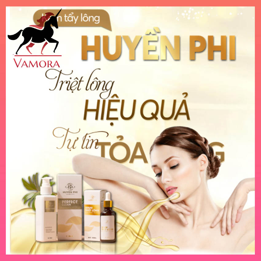 VAMORA - Mua 1 Tặng 1 Kem Tẩy Lông Huyền Phi Perfect Clean, Kem Tẩy Lông Chân, Lông Tay, Tẩy Lông Vùng Kín, Tẩy Lông Nách, Wax Lông An Toàn Hiệu Quả, Mỹ Phẩm Huyền Phi, Triệt Lông Nách Triệt Lông Vùng Kín Lông Tay Chân Cơ Thể An Toàn