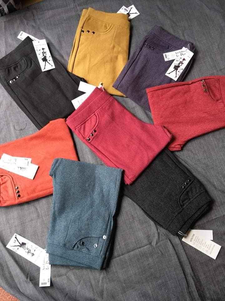 [HCM]Quần cotton mè lưng thun dài vải nhập