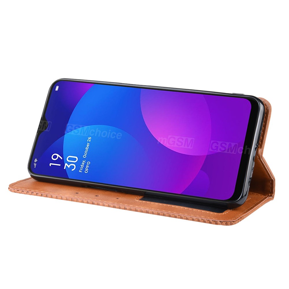 Bao da dạng ví OPPO F11 Leather Luxury
