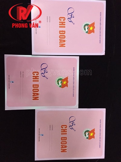 [HCM]Sổ chi đoàn màu hồng