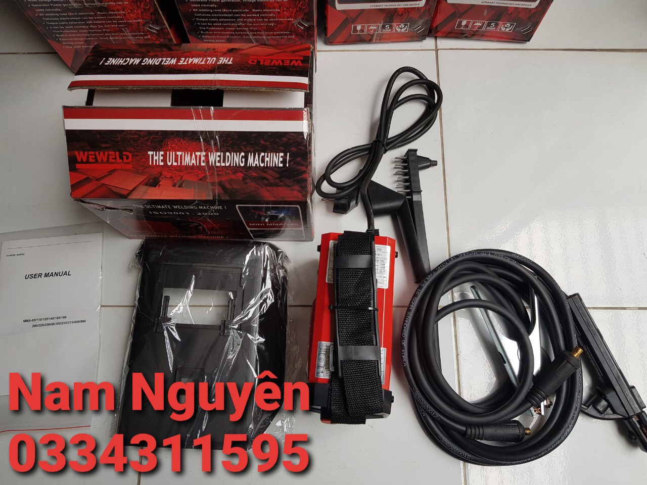 [HCM]Máy hàn mini weweld 200A