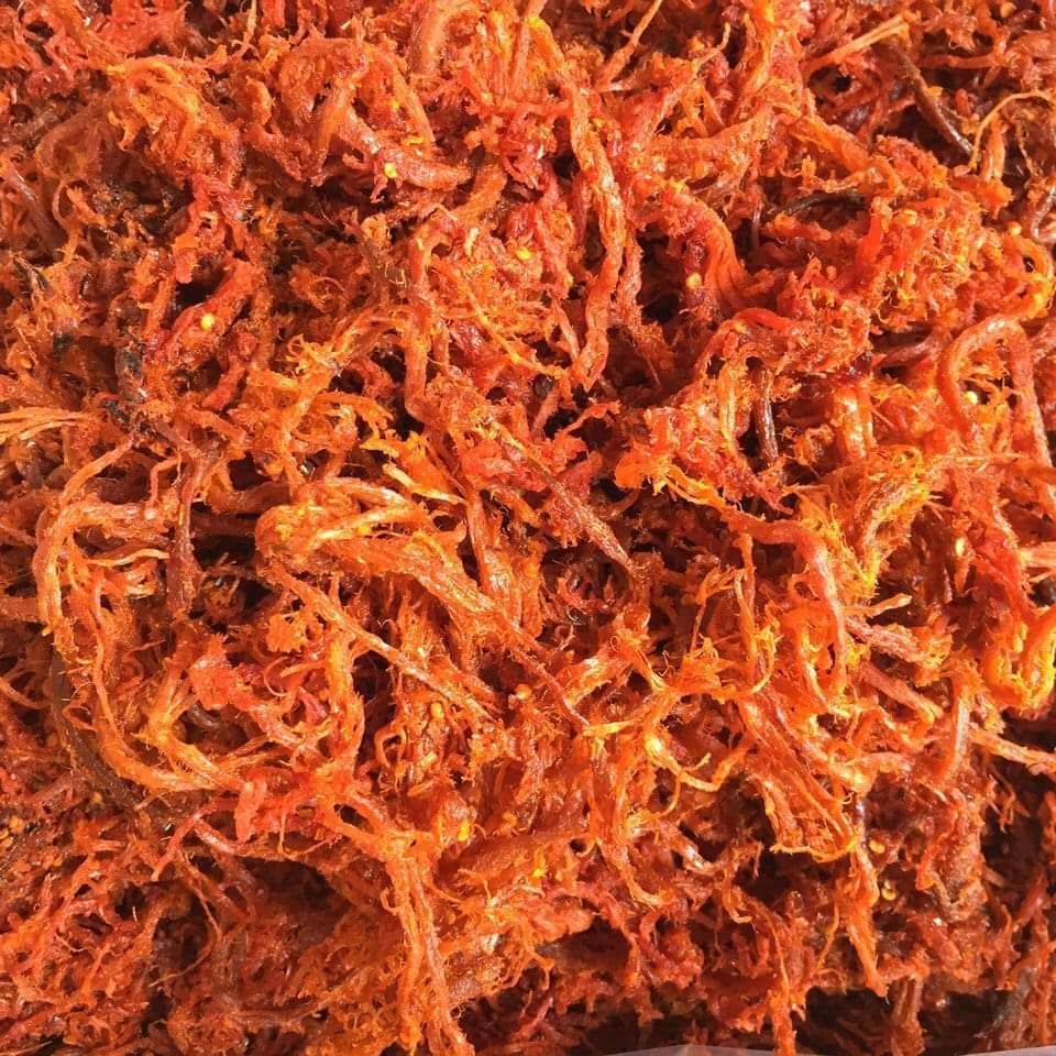 1kg khô bò sợi thơm ngon (khô heo giả bò)