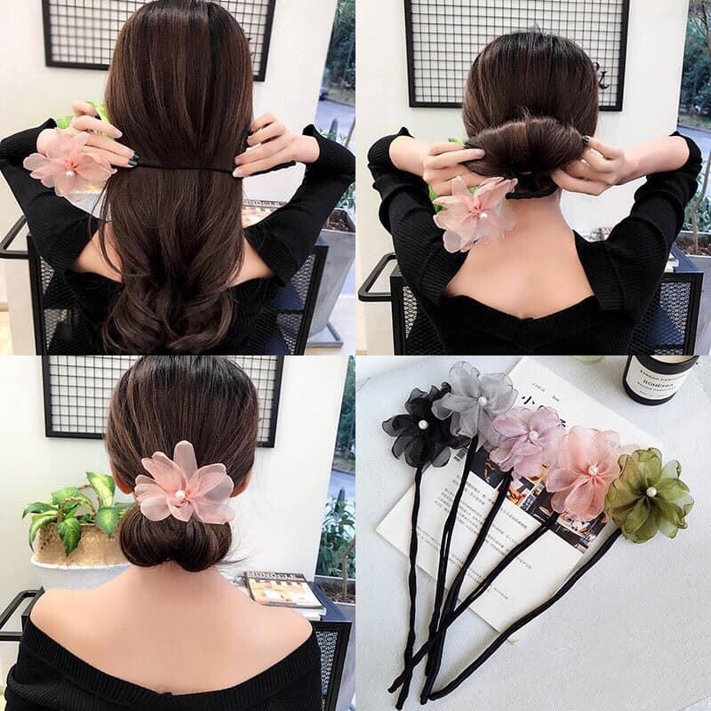 Kẹp tóc hoa trà - TL2427