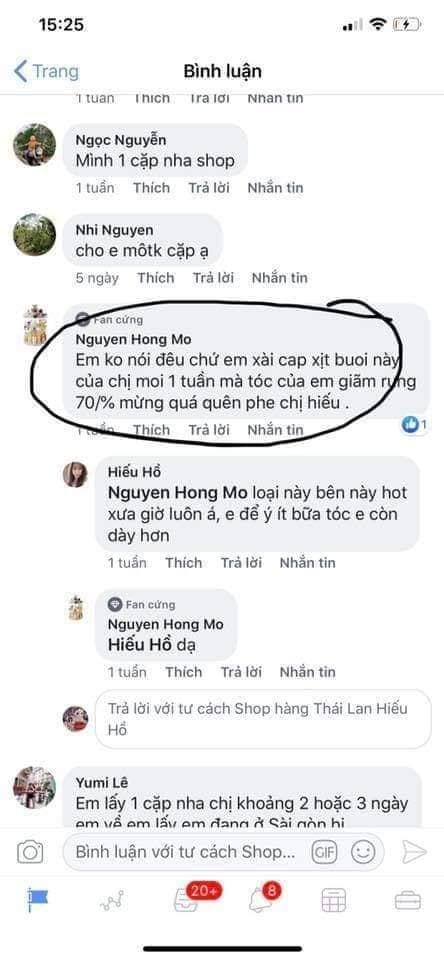 [HCM]XỊT TÓC BƯỞI NGĂN RỤNG TÓC