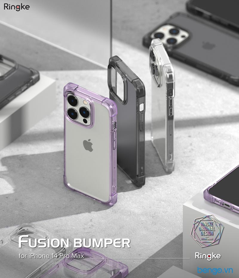 Ốp Lưng IPhone 14/14 Plus/14 Pro/14 Pro Max RINGKE Fusion Bumper