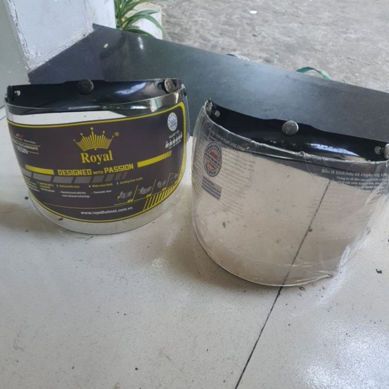 Kính GRS, Royal gắn nón 3/4