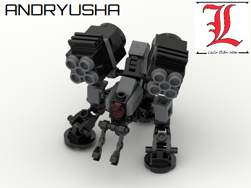 Đồ chơi lắp ráp Robot Andryusha