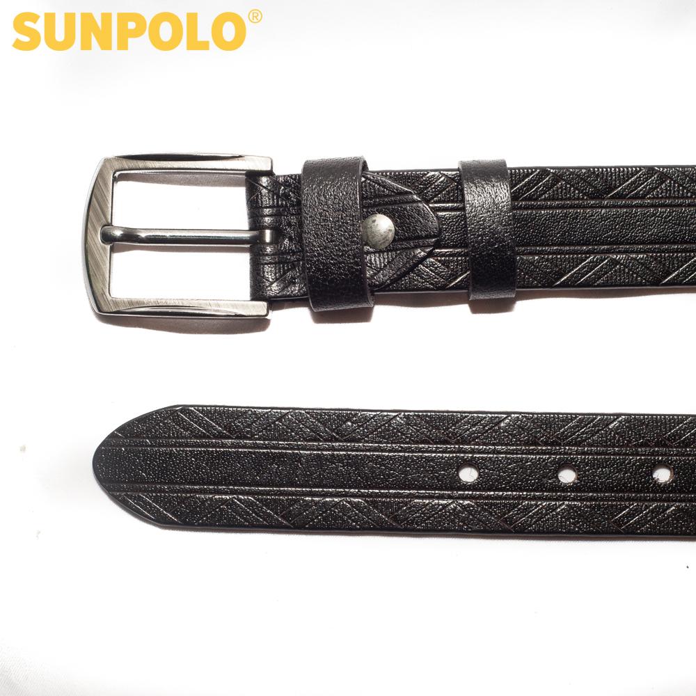 Thắt Lưng Nam Da Bò SUNPOLO BELT31 (Đen, Nâu)
