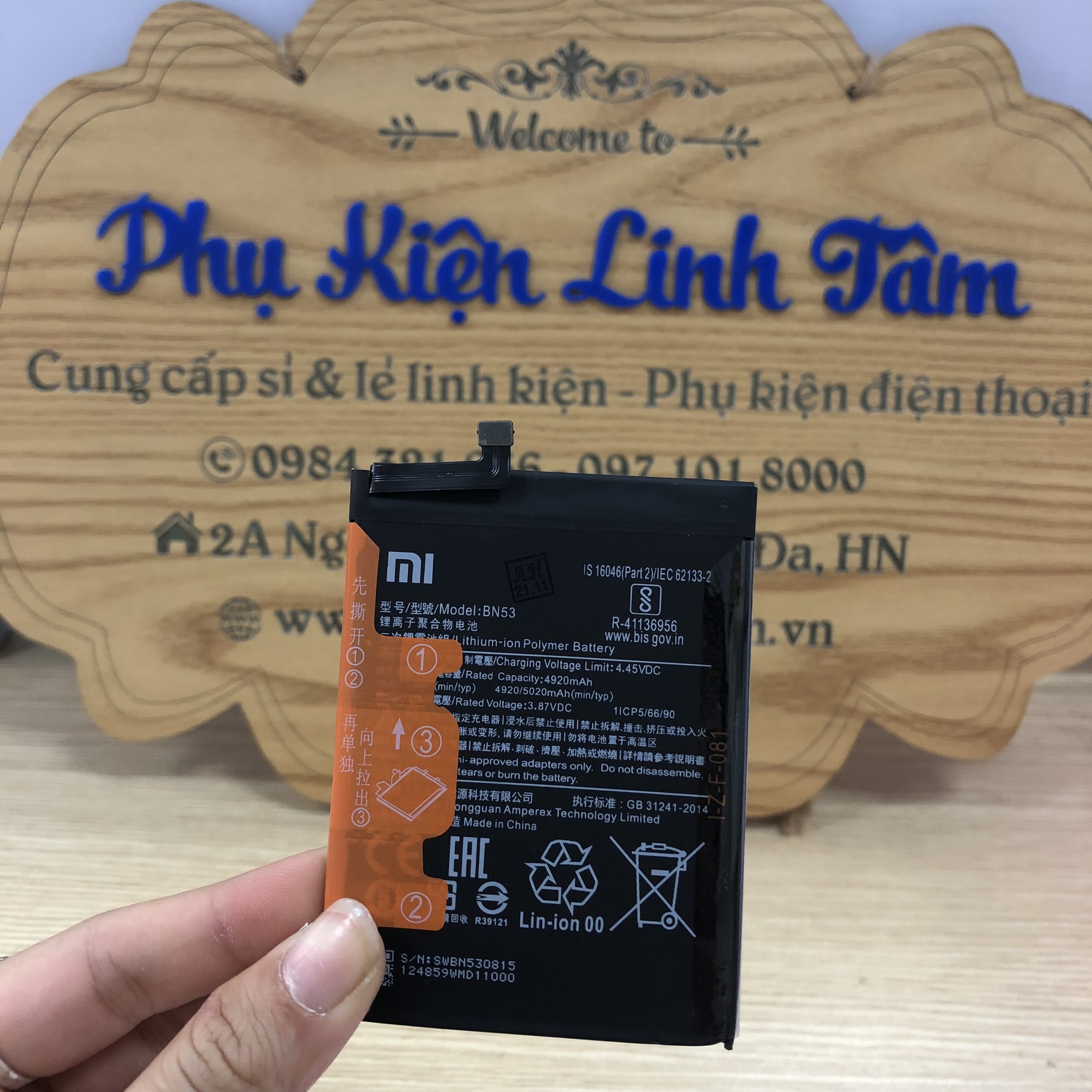 Pin Xiaomi Redmi Note 9 Pro BN53