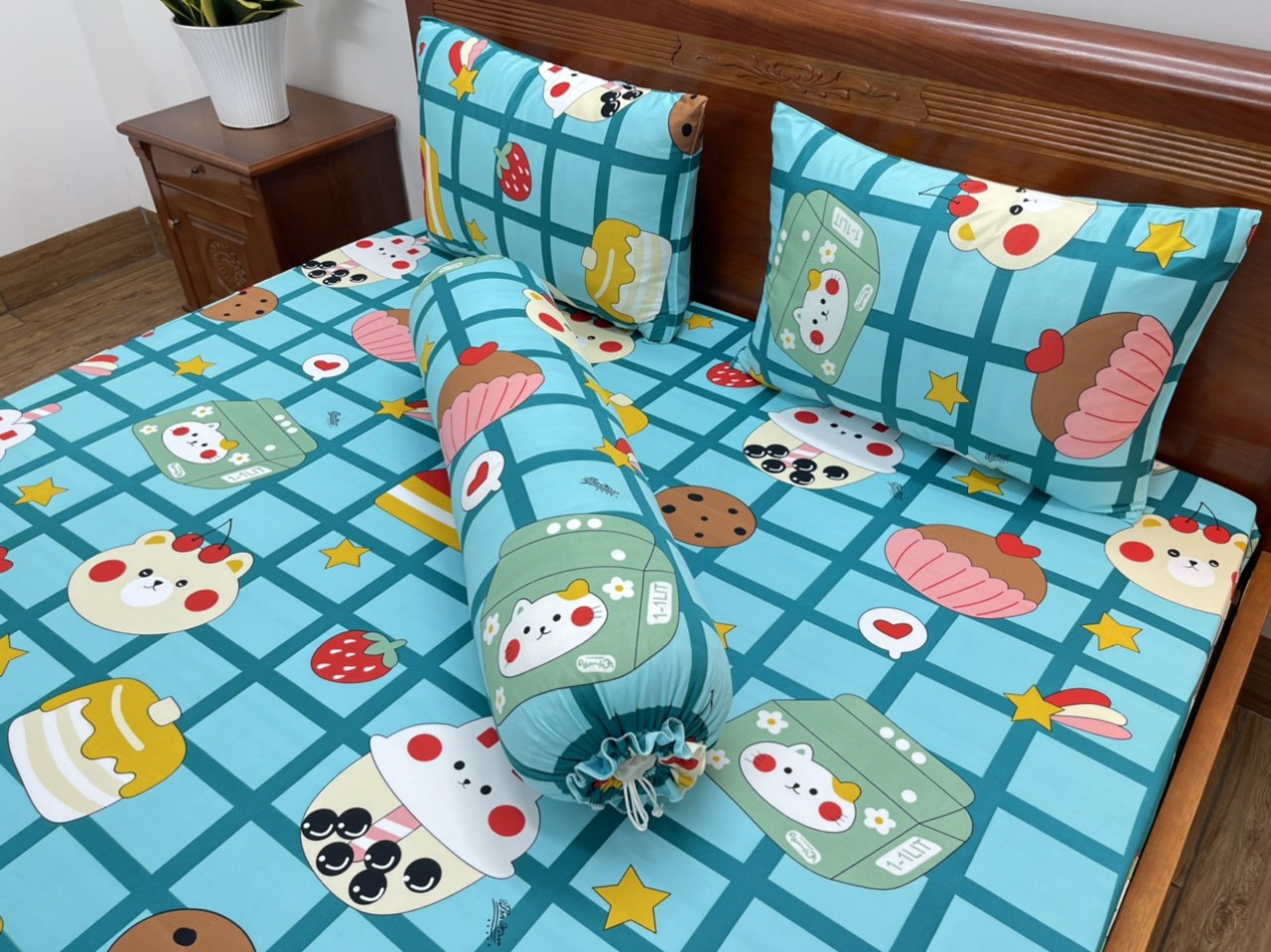 Ga giường lẻ thun lạnh Hàn Quốc ( không áo gối, đủ kích thước)