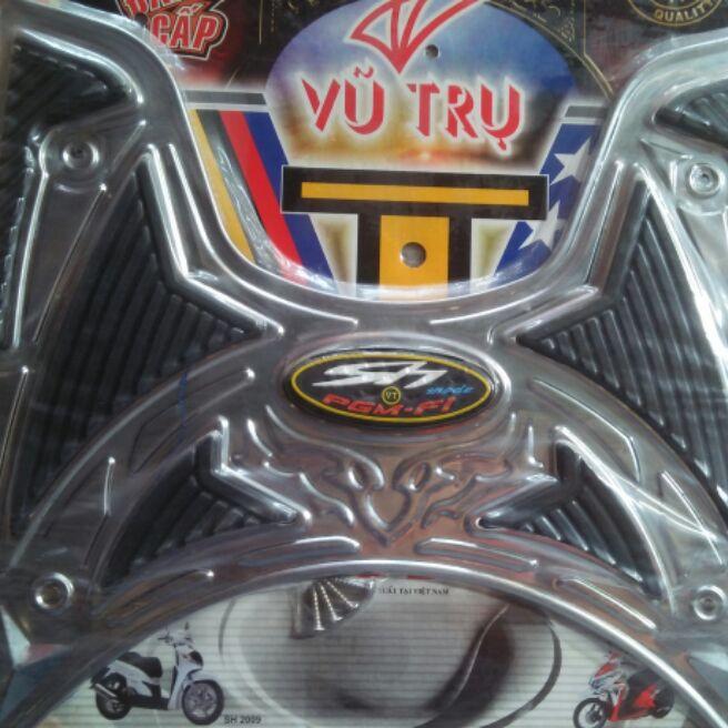 Thảm INOX lót sàn xe SH MODE 2016-2019