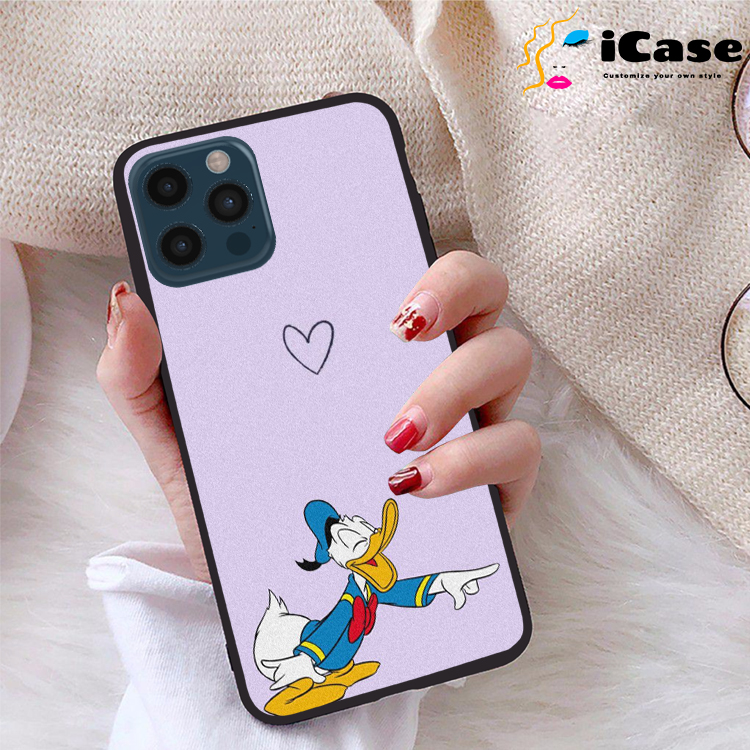 Ốp lưng iPhone 12 Pro viền dẻo TPU BST Hoạt Hình