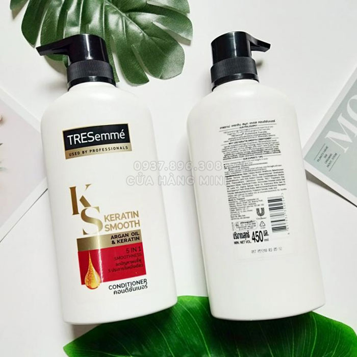 Dầu Xả TRESemmé Keratin Smooth 450ml