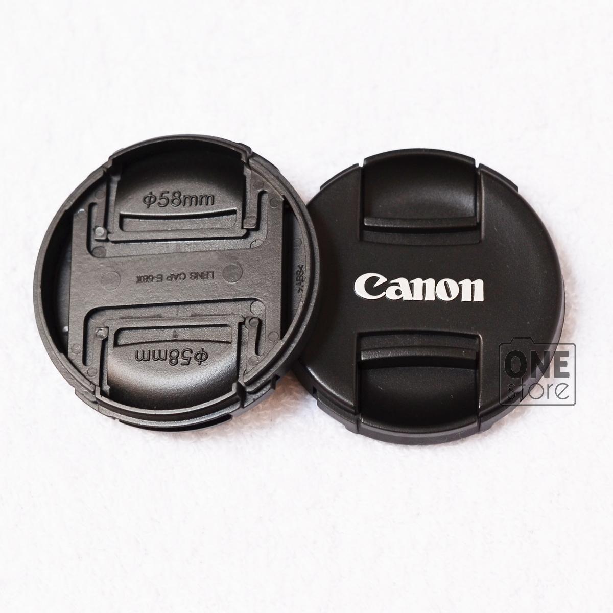 Nắp đậy 58mm cho ống kính Canon II (nắp trước)