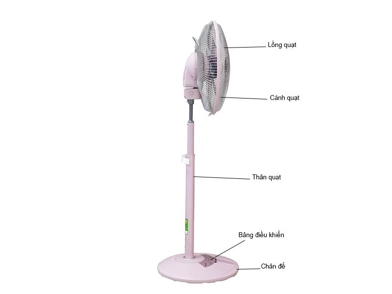 Quạt cây Panasonic F-308NHP (Hồng)