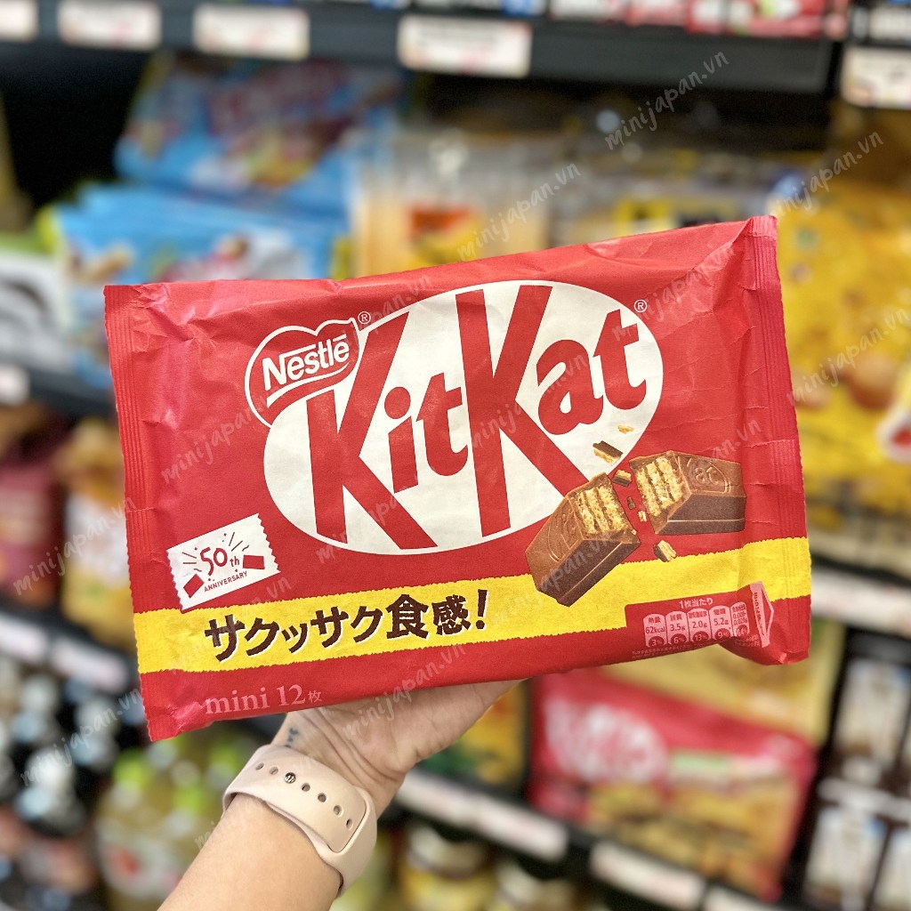 Bánh Kitkat socola mini Nhật Bản nhiều vị