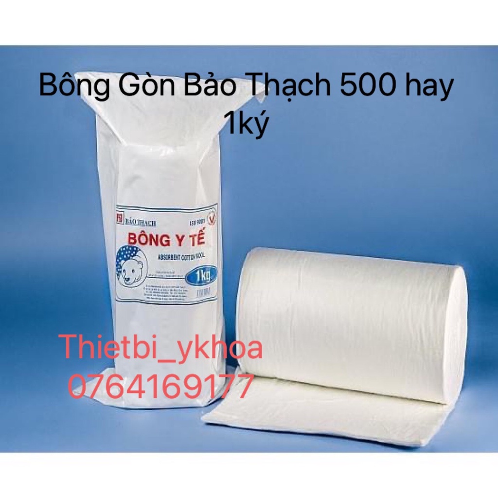 Bông Gòn Y Tế 500g Bảo thạch ( Thấm nước)
