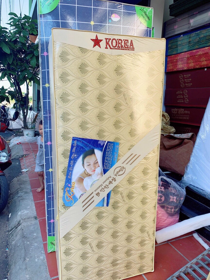 Đệm bông ép,đệm ngủ Korea đủ kích thước