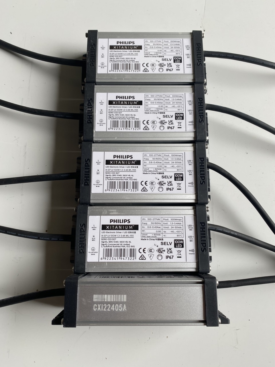 Driver LED Philips Xitanium 65w- 100w-150w-200w-250w