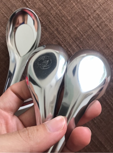 Muỗng cơm Inox ZEBRA Thái Lan - Size Trung và Đại