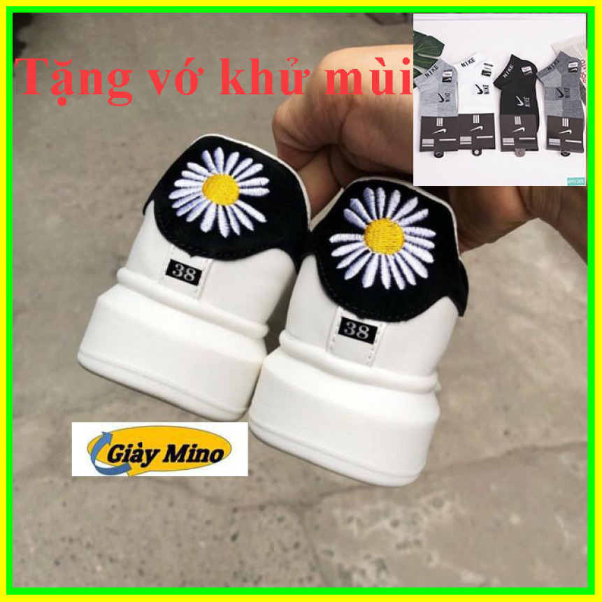 Giày Alexander McQeen Hoa cúc bản dây to đẹp giá rẻ