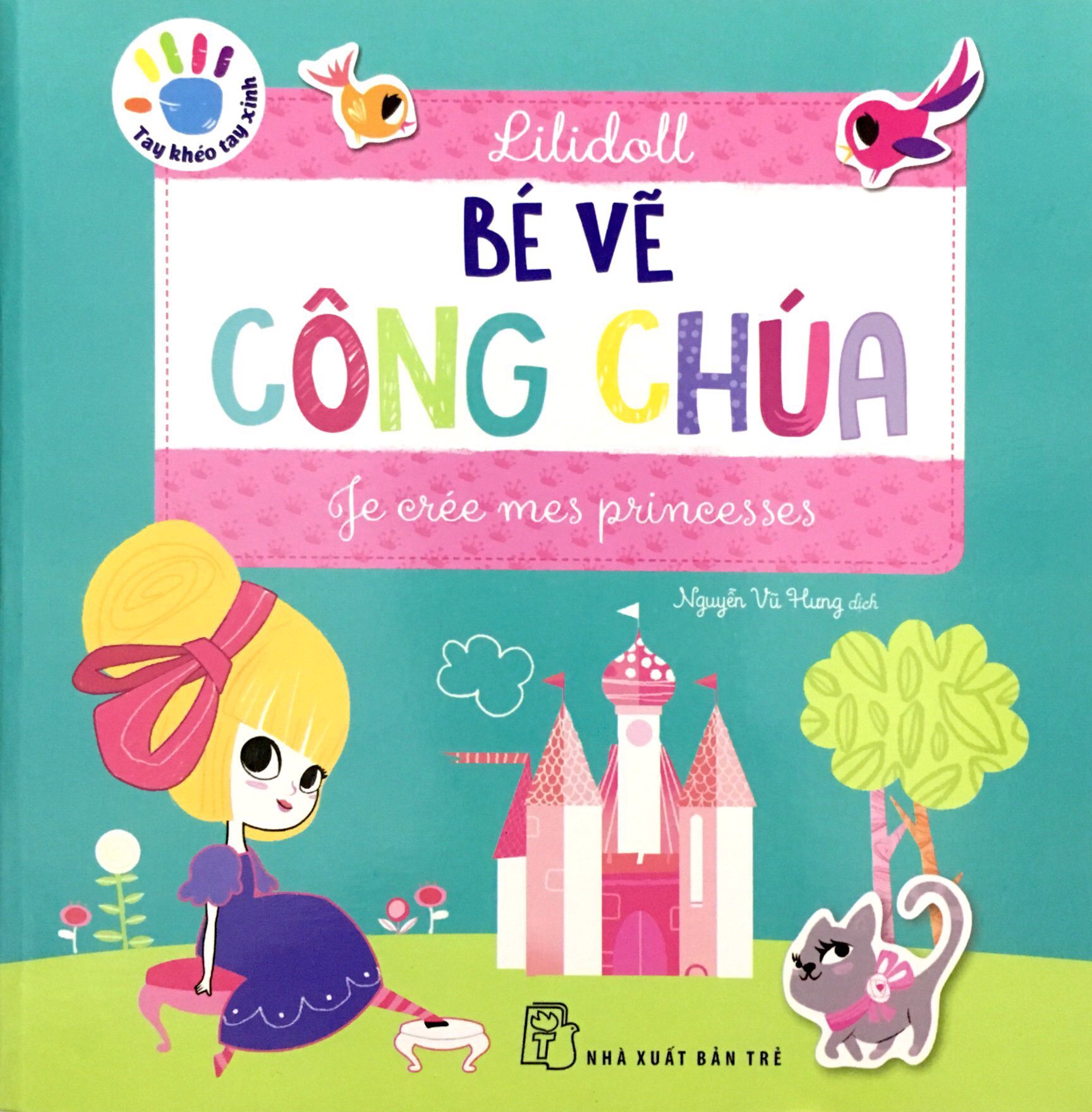Fahasa - tay khéo tay xinh - bé vẽ công chúa