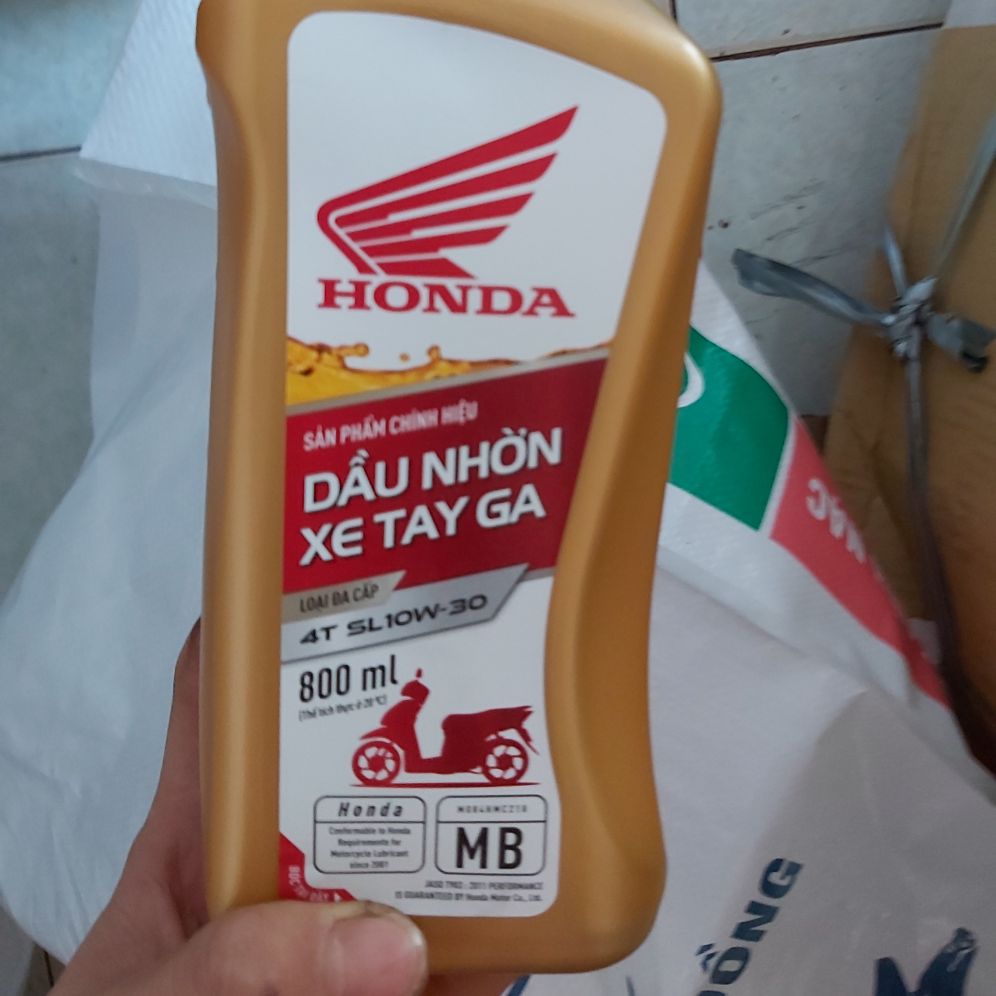nhớt xe tay ga honda 800ml