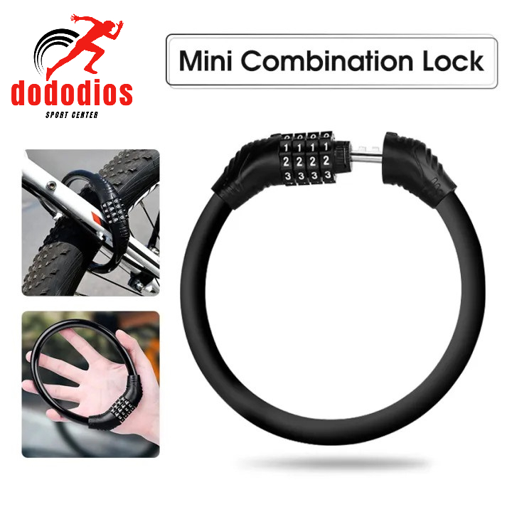 Khóa Xe Đạp Khóa dây cho xe đạp Chống Xe Đạp trộm thay đồ vòng kết hợp khoá xe mô tô khóa xe đạp xe đạp leo núi khóa an ninh Xe Đạp - Khóa Bánh Xe Đạp Đường Trường MTB, Khóa Xe Đạp Xe Tay Ga Xe Máy An Toàn Chống Trộm