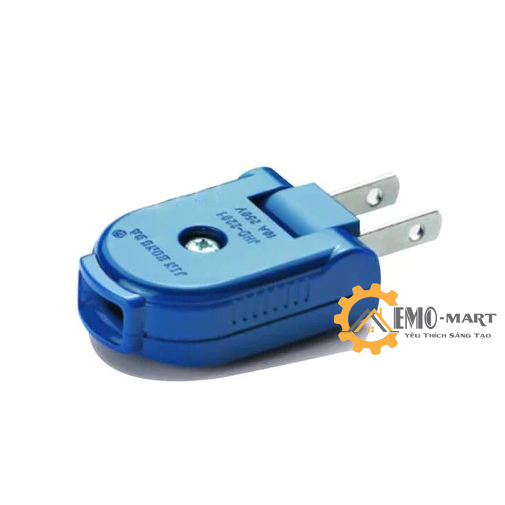 Phích cắm chân dẹt xoay 90°