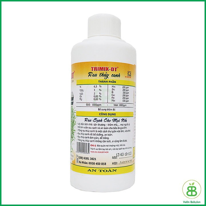 Dung Dịch Thủy Canh TRIMIX-DT 500ML