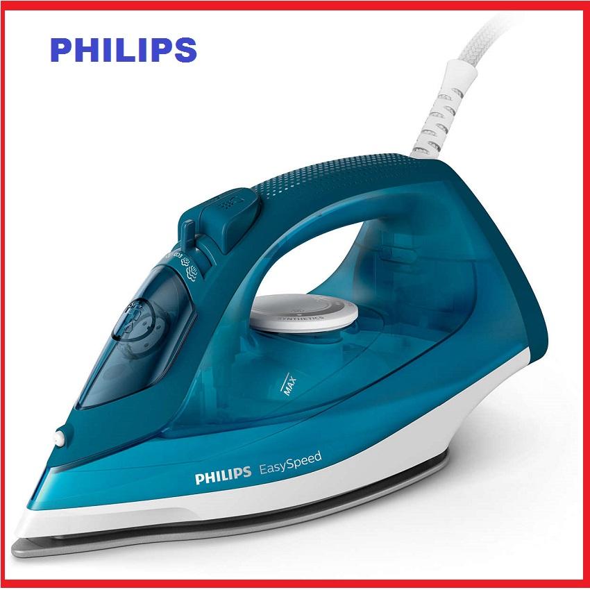 Bàn ủi hơi nước Philips GC1756, 2000 W, 4 chế độ hơi phun cho hiệu quả ủi tốt hơn, ngăn chứa nước 220 ml, Mặt đế bằng gốm giúp trượt dễ dàng và chống trầy xước