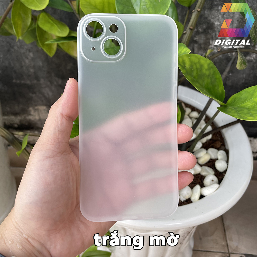 Combo 2 Ốp Lưng Trong Nhám Unibody iPhone 15 PLUS Siêu Mỏng