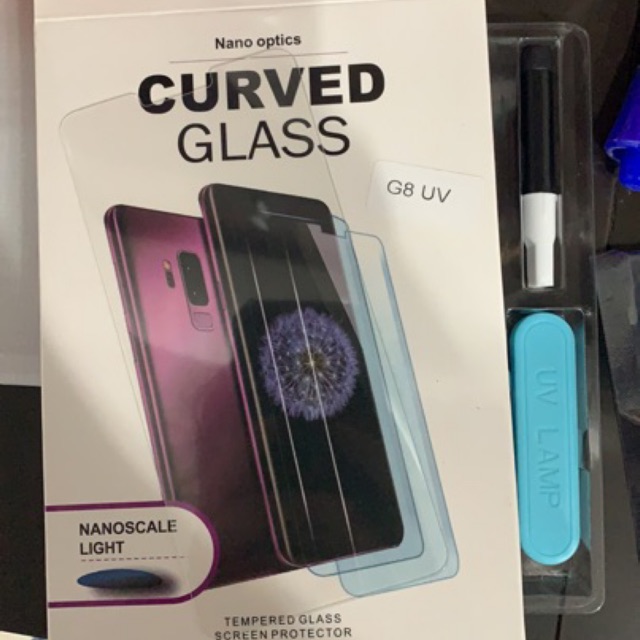 Dán cường lực full keo nước uv cho lg g8