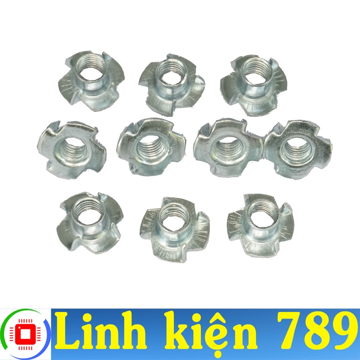 Ốc tán chấu bắt loa gỗ đai ốc bắt loa M8 ( 10 con )