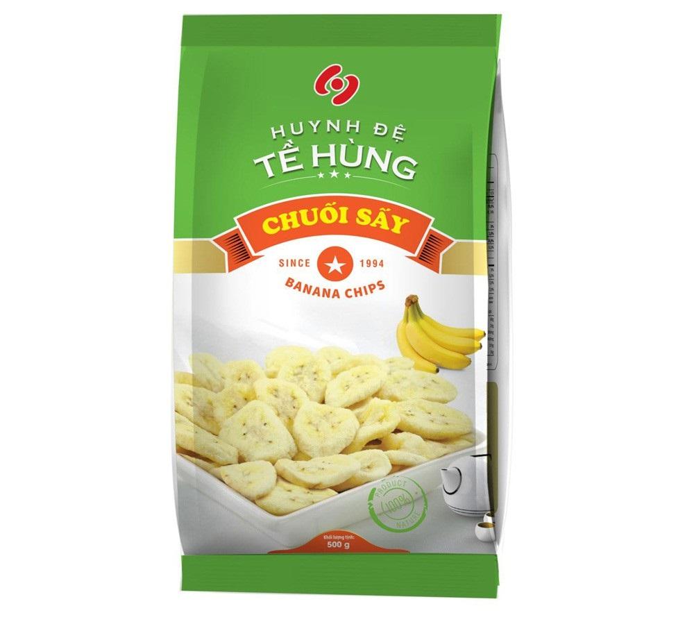 Chuối Sấy Huynh Đệ Tề Hùng 500g