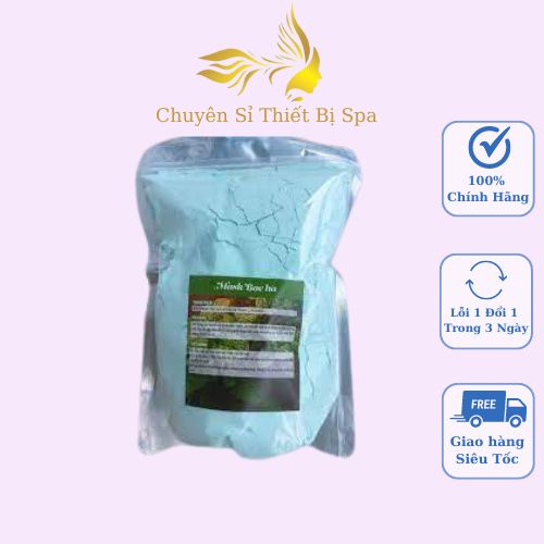 Bột Mặt Nạ Bạc Hà Collagen (Hàng Loại 1), Mặt Nạ Dẻo Bạc Hà Làm Sạch Sâu Se Khít Lỗ Chân Lông, Dịu Da Trắng Da Hiệu Quả