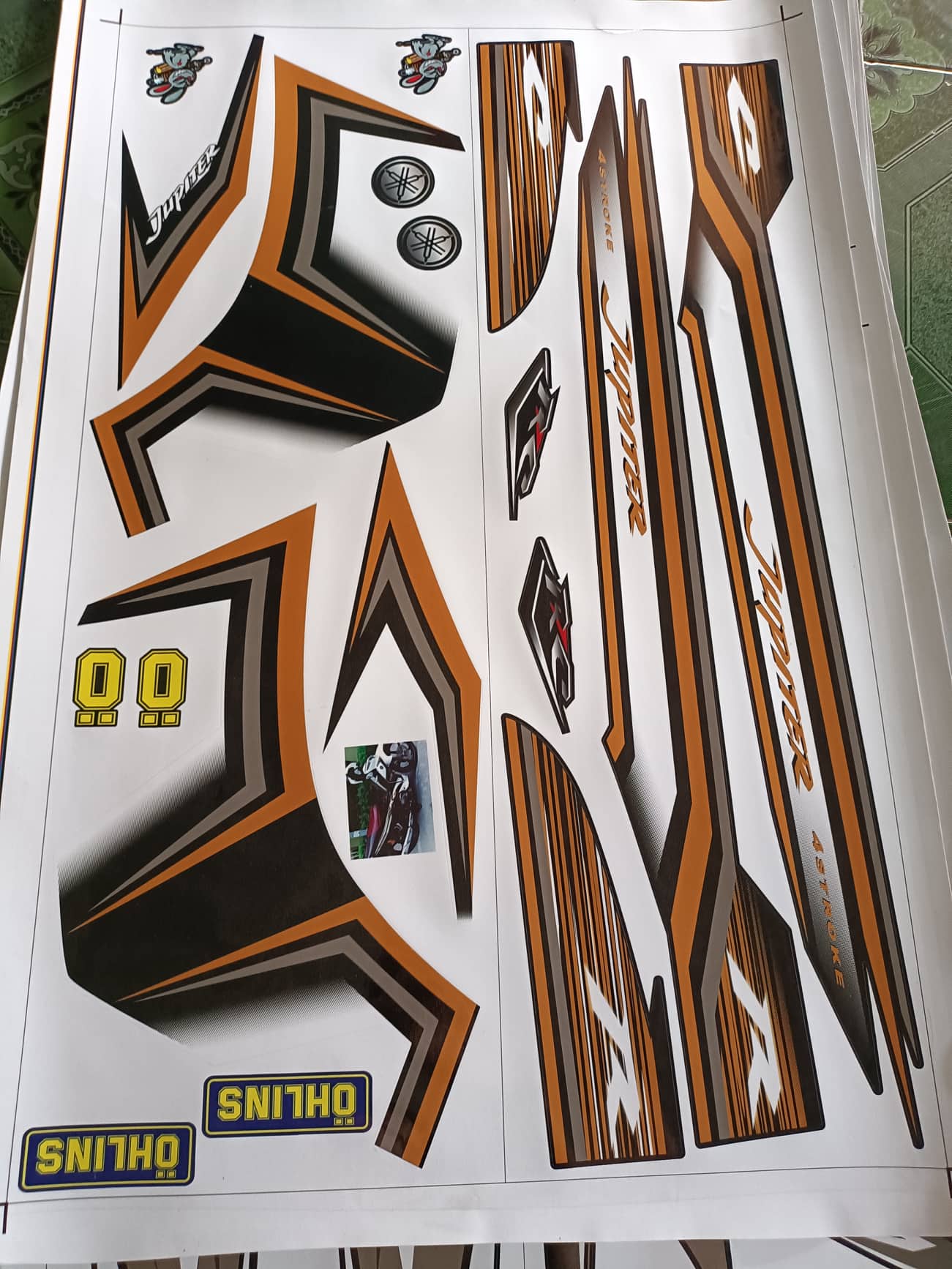 tem rời jupiter RC 2010 chế mẫu zin