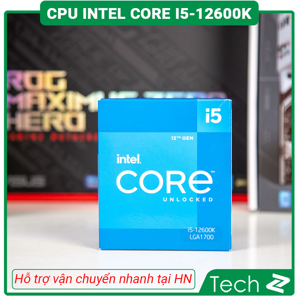 CPU INTEL CORE I5 12600K New Box Bảo Hành 3 Năm