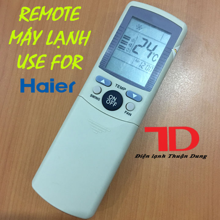 Remote dùng cho máy lạnh HAIER, điều khiển dành cho máy lạnh HAIER - Điện lạnh Thuận Dung