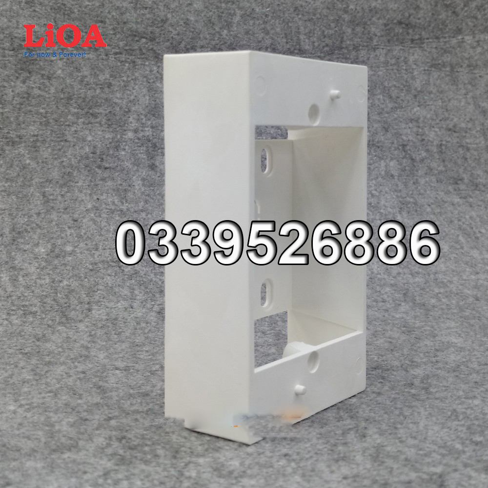 Đế nổi đơn LiOA dùng cho các mặt chữ nhật và mặt Module Concept