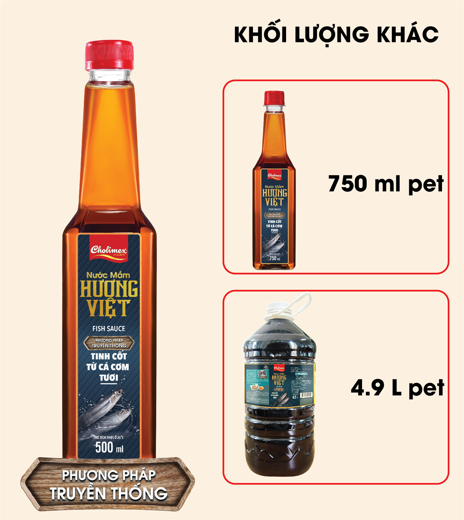 Nước mắm Hương Việt 500ml