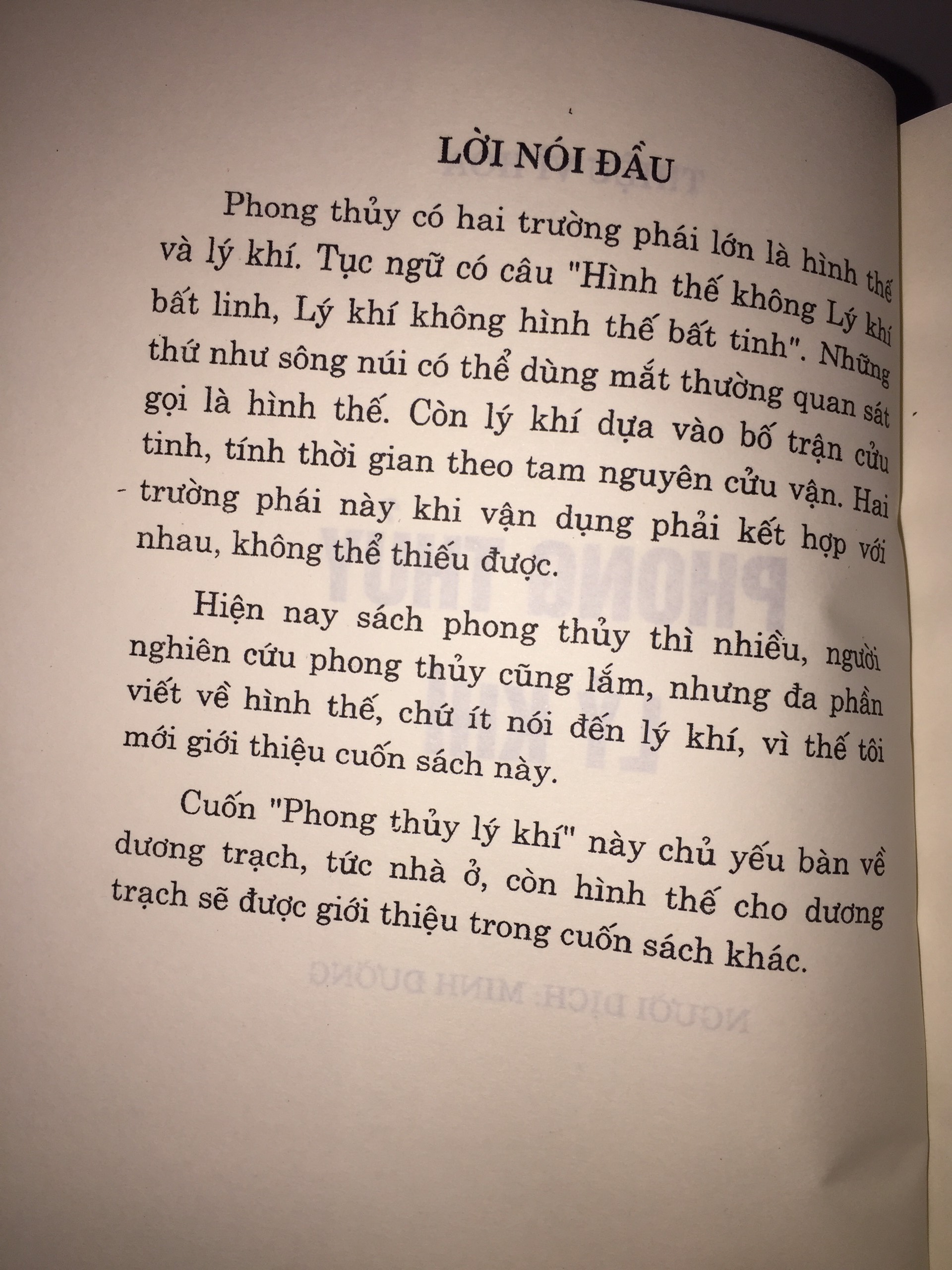 Sách Phong Thủy Lý Khí