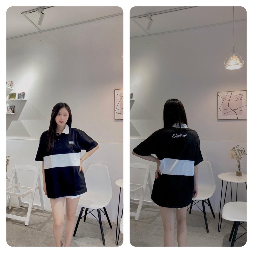 (sale sập sàn)ÁO THUN CÓ CỔ,ÁO POLO NAM NỮ LOGO THÊU