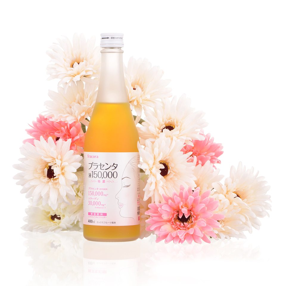 Nước uống nhau thai collagen FRACORA Nhật Bản 480ml