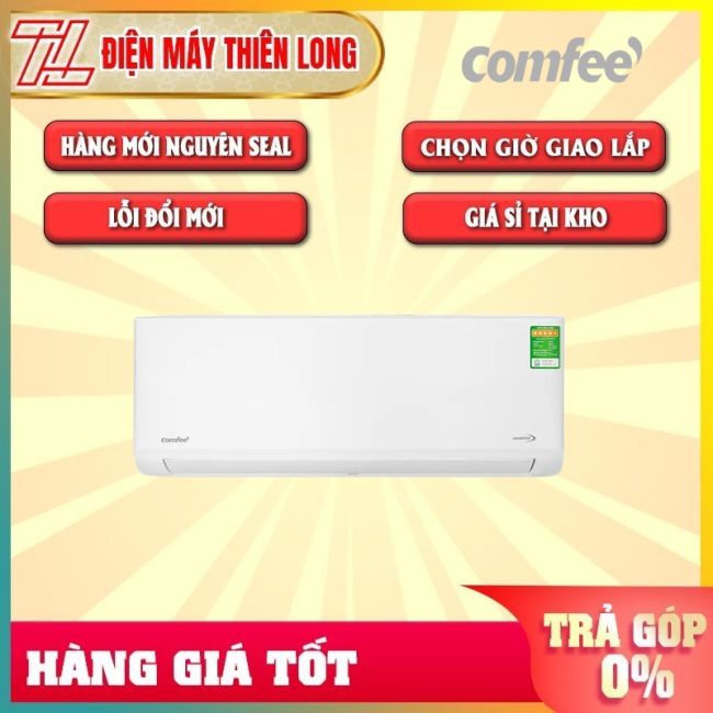 Máy Lạnh Comfee Inverter 1 Hp CFS-10VAFF-V - [HCM] [Trả Góp] - GIAO HÀNG TOÀN QUỐC - NGOÀI HCM TÍNH PHÍ
