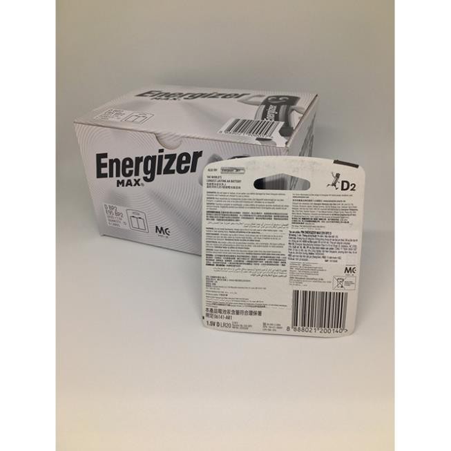 Pin Alkaline Đại Energizer E95 1,5V vỉ 2 viên