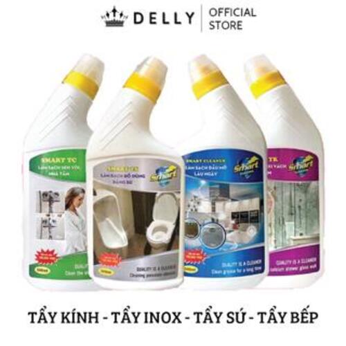 [set 4 chai - giảm 50k] Nước tẩy rửa đa năng Smart - chất tẩy đa năng