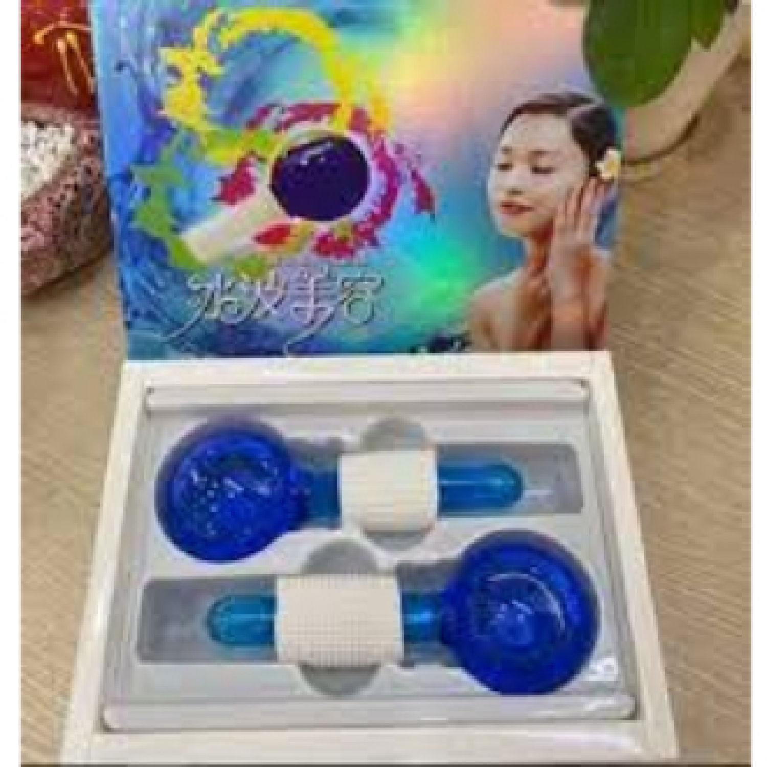Quả cầu lạnh mɑssage mặt, đẩy tinh chất