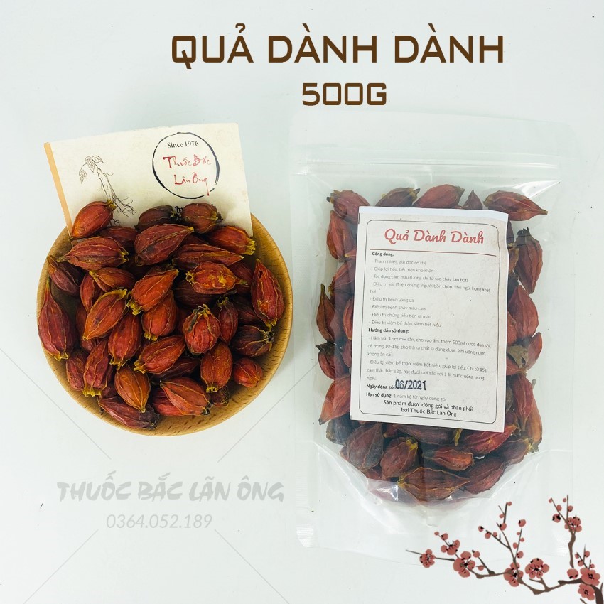 Quả dành dành 500g