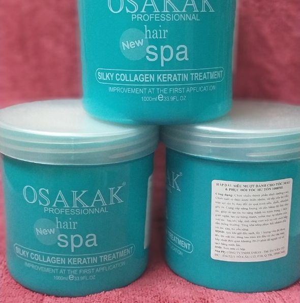 Hấp dầu thảo dược dành cho tóc màu Osakak 1000ml